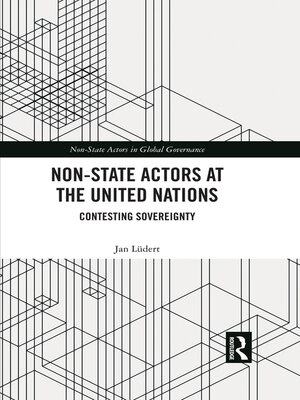 cover image of Non-State Actors at the United Nations
